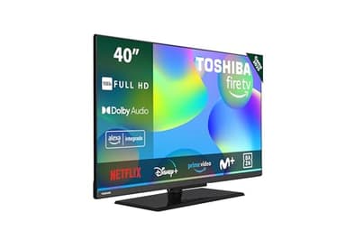 Toshiba 40LF3F63DAE Full HD Smart Fire TV 40 Pulgadas (1920 x 1080, HDR10, Control de Voz Alexa, Bluetooth, Airplay)