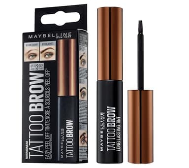 Maybelline New York, Tinte de Cejas Semi-permanente, Tattoo Brow Peel-Off, Light Blonde, 4,6 g