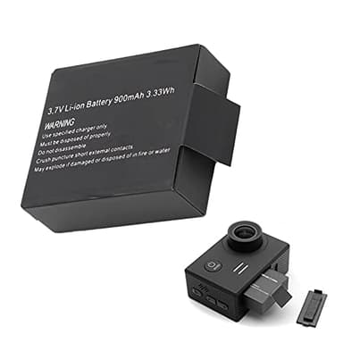 Reemplazo de Batería de Iones de Litio Recargable de 3.7V 900mAh 3.33Wh para SJ4000 SJ5000 M10