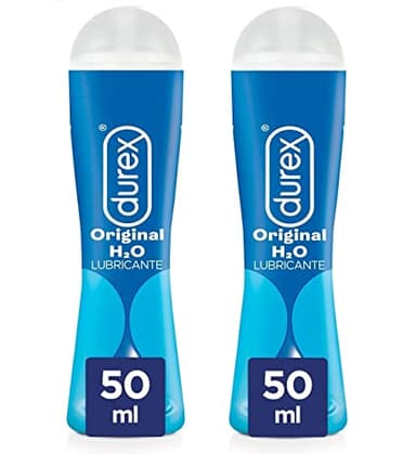 Durex Lubricante Original Base Agua - 2 x 50 ml Pack - 100 ml total - Duplo pack