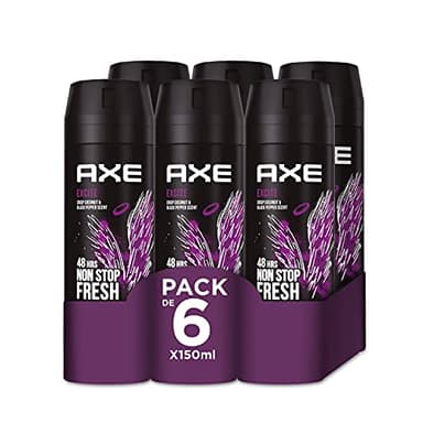 Axe Desodorante en Aerosol para Hombre Bodyspray Excite 150ml - Pack de 6