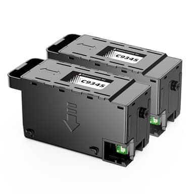 Yowell 2 cajas de mantenimiento de tinta C9345 compatibles con Epson C9345 para Epson EcoTank ET-8550 ET-16600 ET-16650 ET-5800 ET-5850 ET-5880, Workforce WF-7840 WF-7820 WF-7830, EC-C70000. ST-C80