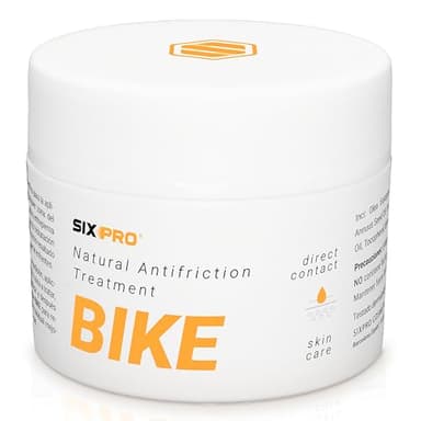 SIXPRO BIKE 100ml | Crema Antifricción y Reparadora para Ciclismo | Previene Rozaduras en Zonas Íntimas | Lubricación y Protección para Salidas Largas | Alternativa Natural a la Vaselina