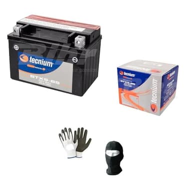 Compatible con ATV Suzuki 400 LT-Z QuadSport 2010 BATERIA TECNIUM YTX9-BS BATERIAS 8 AMPERIOS 12 VOLTIOS PREPARADAS para Uso ESPECIFICO Moto Scooter 150X87X105MM