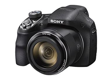 Sony DSC-H400 - Cámara compacta de 20.1 Mp (pantalla de 3.0", zoom óptico 63x, estabilizador óptico), negro