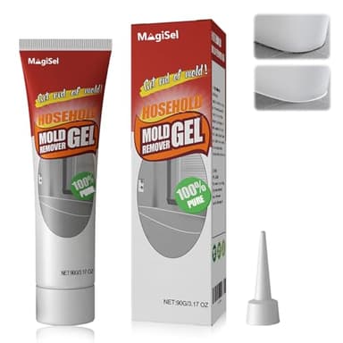 Gel antimoho para paredes interiores y exteriores de acción rápida, para eliminar el moho, elimina moho de paredes, azulejos, baño, lavabo, cocina