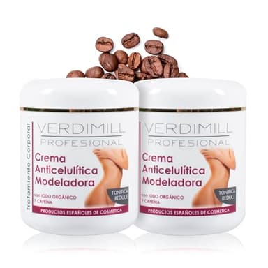 Anticelulitico Pack 2 Crema Modeladora 500 Ml - Elimina Grasa y Reafirma Piel