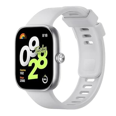XIAOMI Redmi Watch 4 - Llamadas Bluetooth, Pantalla AMOLED de 1,97”, Monitor de frecuencia cardíaca, hasta 18 días de autonomía, Negro (Versión ES)