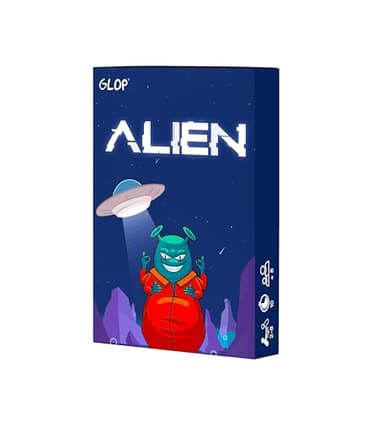 Glop Alien, Juegos de Mesa para Adultos y Niños, Juego de Cartas Educativo y Divertido para la Familia, Regalo para Todas las Edades, Diversión en Reuniones, Fiesta y Noche de Juego, Para Niños, Niñas