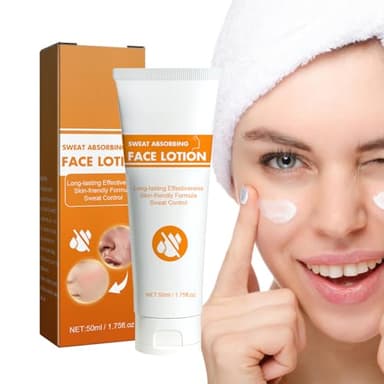 Anti Sudor Facial - Anti Sudor Para Rostro Loción Antitranspirante Para Rostro Y Cabelludo | Control De Aceite Y Brillo | Polvo Mágico Para Hombres Y Mujeres | Ideal Para Deporte, Cálido