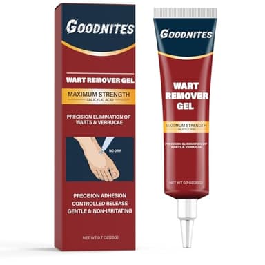 Gel Quita Verrugas, Tratamiento Suave para Verrugas Plantares, para Verrugas Comunes y Plantares, Aplicación Precisa, Sin Goteo, Fácil de Usar, Suave para Pieles Sensibles, 20g