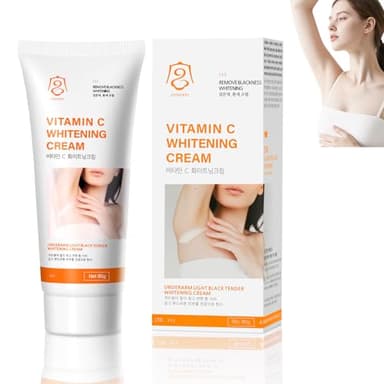 BUTBU Crema Blanqueadora, Crema Blanqueadora Partes Intimas, Blanqueador de axilas, para Axilas, Codos, Rodillas y Zonas, Aclara las manchas oscuras, Textura Ligera de Rápida Absorción, 60g