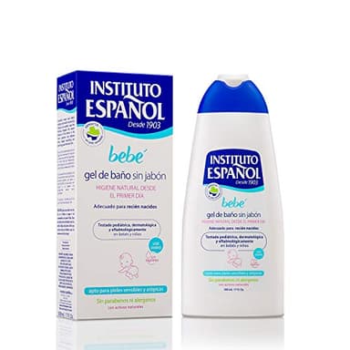 Bebé Gel de Baño sin Jabón - Especial Piel Atópica y Sensible - Instituto Español 500 ml