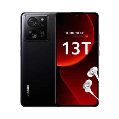 Xiaomi 13T -144Hz AMOLED, 5000mAh 67W, cámara Leica, 8+256GB, negro