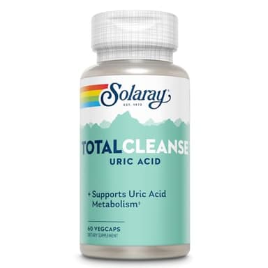Solaray Total Cleanse Uric Acid | Ácido Úrico | 60 VegCaps
