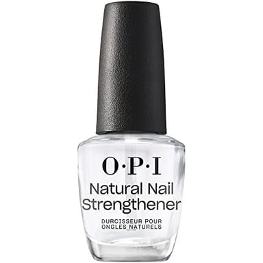 OPI Natural Nail Strengthener - Tratamiento Fortalecedor de Uñas y Base Coat - Enriquecido con Vitaminas A y E - Vegano (15 ml)
