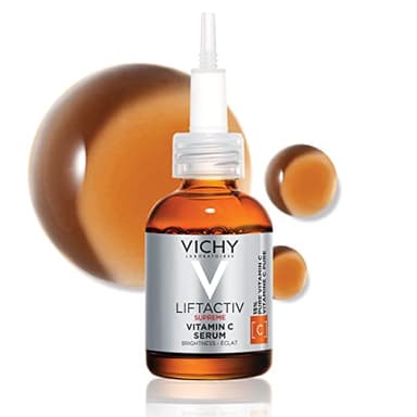 Vichy Sérum Antiedad, Con Vitamina C, Antioxidante, Combate los Signos de Envejecimiento, la Falta de Luminosidad y el Aspecto Fatigado, Liftactiv, 20 ml