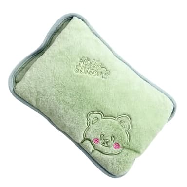 de Agua Caliente Eléctrica - Calentador De Manos Recargable - Almohadilla Térmica Y De Agua Caliente - para Calambres Menstruales y Dolores Musculares en Cuello Piernas Cintura y