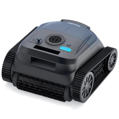 Pondee X5 Robot Piscina Limpiafondos y Paredes, Planificación Inteligente, Autonomía de 180 Min, 4 Modos, Retorno Inteligente, Limpiafondos Piscina Automatico para Piscinas Enterradas de hasta 300 m²