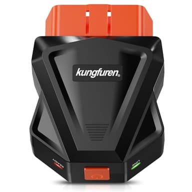 OBD2 Diagnosis Bluetooth 5.4 Coche Scanner: OBD Diagnosis Coche Multimarca Maquina para iOS Android - Mini ODB2 Diagnosis Escaner en Español - Herramienta Diagnóstico con OBDII Completo los Sistemas