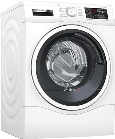 Bosch - Lavadora-secadora 10/6 kg, Serie 6, AutoDry, DirectSelect, Iron Assist, blanco, WDU8H541ES