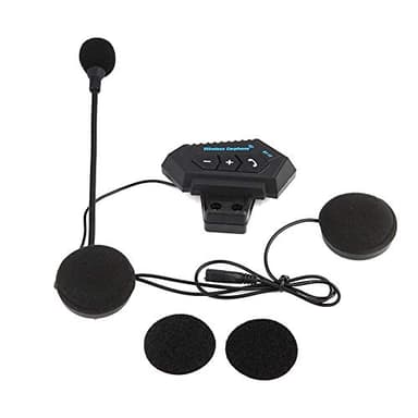 Tyenaza Intercomunicador Casco Moto, Auriculares Casco Moto Bluetooth, Intercomunicador Bluetooth para Motocicletas, Intercom Anti-interferencia Auriculares para una Variedad de Montados en Casco