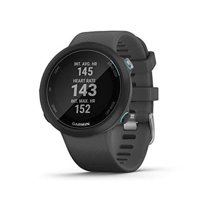 Garmin Swim 2 Reloj Inteligente GPS para Piscina y Agua Libre, frecuencia cardíaca submarina, registra Distancia, Ritmo, número de Golpes y Tipo, Gris Pizarra