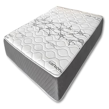 Descansín - Colchón Viscoelástico Anti-Stress | Colchón Firmeza Muy Alta para Dolores Espalda | Colchón Premium 30cm Cama Alta | Colchón Cama Matrimonial o Individual | Fabricado en España (90x190)