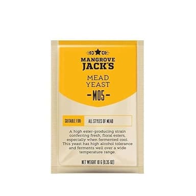 Levadura pra hidromiel - 10g - pack de 3 unidades