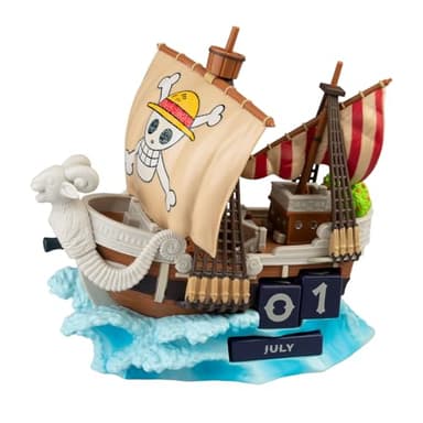 Calendario Perpetuo One Piece 3D - Figura One Piece Manga para Decoracion Habitacion │ One Piece Merchandising Regalos