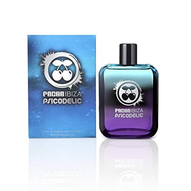 Pacha Ibiza Perfumes - Psicodelic Him, Eau de Toilette para Hombre, Larga duración, Fragancia elegante, sexy y masculina, Notas de madera y especias, Adecuado para llevar de día, 50 ml