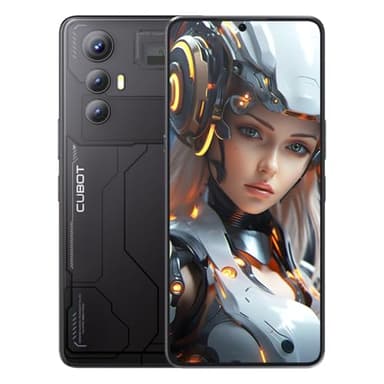 CUBOT MAX 5 - Smartphone de 6.9" FHD+ de 144Hz, 12GB y 256GB, Cámara 100MP, Batería 5100mAh, Android 14, Procesador OctaCore, Color Negro