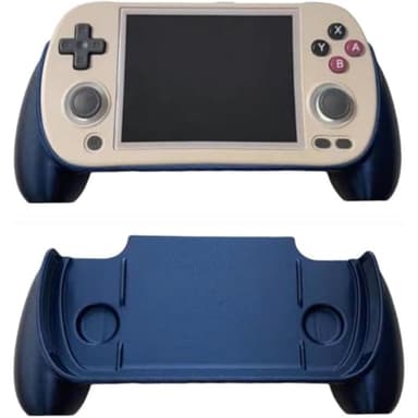 Empuñadura para Anbernic RG40XX H, Funda Protectora para Consola de Videojuegos, Adaptador de Extensión para Carcasa Protectora (Negro)