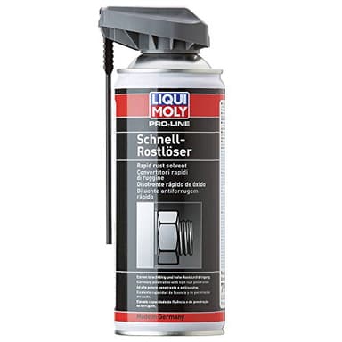 LIQUI MOLY Pro-Line Disolvente rápido de óxido | 400 ml | Protección de corrosión | Eliminación de óxido | 7390