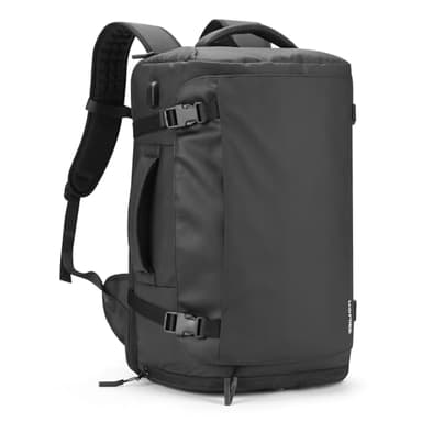 HOMIEE Mochila de Viaje 40L Mochilas Equipaje de Mano Gran Capacidad Impermeable Mochila Viaje con Scomparto per Scarpe Mochila Ordenador Portatil 17,3 pulgadas con Carga USB