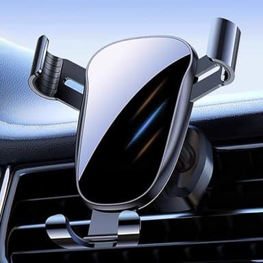 PJIEOSEBY Soporte Magnético para Teléfono Celular para Aston Martin Vanquish Volante 2025 360° Rotación Sujeta Movils para Coche Montaje Rejilla de Ventilación Compacto y Estable,Black