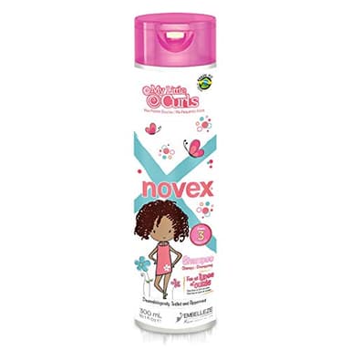 Novex Champú My Little Curls para Niños de 3+, Limpia Suavemente, Hidrata el Cabello y Ayuda a Definir los Rizos, Adecuado para todo Tipo de Rizos 300 ml