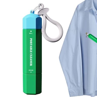 GkgWuxf Lápiz quitamanchas para ropa, 15 ml, bolígrafo portátil que elimina las manchas, accesorio de limpieza para textiles, ropa de oficina, , guardería, escuela, camping, viajes al aire libre