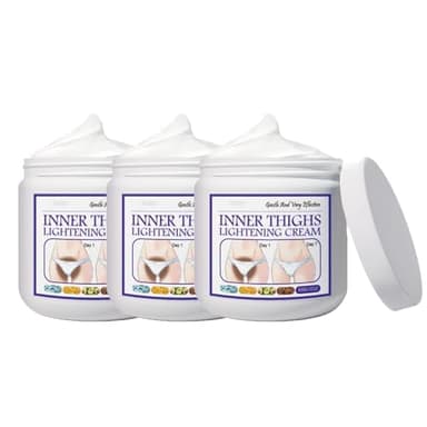 Crema blanqueadora para el interior de los muslos, crema blanqueadora para zonas íntimas, crema aclaradora de la piel para la piel oscura repara el blanqueamiento, adecuada para cintura, abdomen