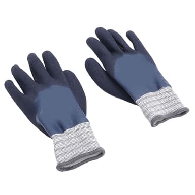 Sxhlseller Guantes de Trabajo con Aislamiento Eléctrico, Resistentes a Alto Voltaje de 1000 V, Aislantes para Electricista, Antideslizantes Azules