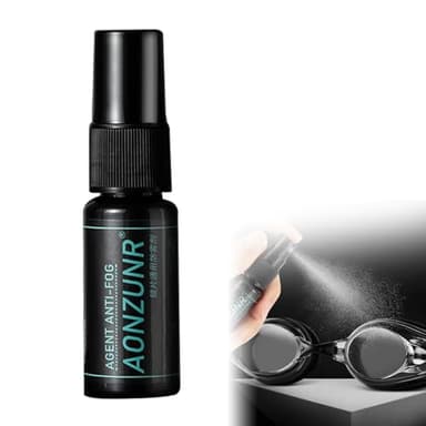 Spray antivaho para Gafas, Soluciones Desempañadoras de 20 ml, Spray Antivaho Coche, para Todos los Cristales, Cristales de automóviles, Gafas de natación, Resistente Las Rayas de Larga duración