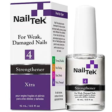 Nail Tek Strengthener 4 Xtra - Endurecedor De Uñas 15 ml Corrector de Debilidad Severa |Para Uñas Muy Dañadas, Deterioradas y Débiles| Fortalecedor de Uñas
