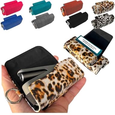 GC Funda compatible con accesorios IQOS Iluma o Originals Duo 3.0 + Terea o Heets Sticks, leo brau