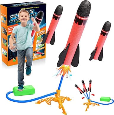 EUCOCO Cohete Juguete para Exterior, Cometas, Regalo para Niños de 4-9 Años