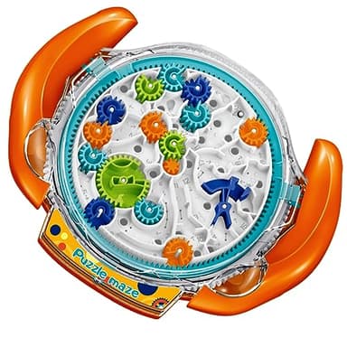 JRD&BS WINL Juego de rompecabezas definitivo para niños; el laberinto rompecabezas 3D estimula el pensamiento espacial, la lógica y la imaginación. Juguetes para niños de 8 a 15 años (naranja)