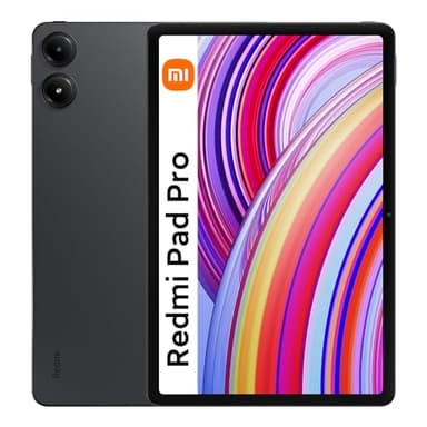 Xiaomi Redmi Pad Pro 8+ 256 GB Mi Tablet, pantalla de 12,1 pulgadas, batería de 10000 mAh, cámara trasera de 8 MP, tiempo de espera de hasta 33,9 días, color gris