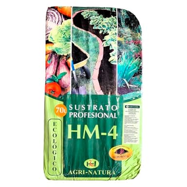 Sustrato Ecológico Profesional 70L Mezcla con Fibra de Coco, Turba y Compost | Clase A Ideal para Huerto, Jardín, Flores y Plantas | Retención de Agua y Drenaje Óptimo