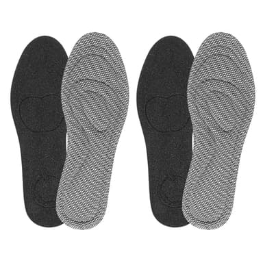 YUXIANLB 2 pares de plantillas para zapatos, plantillas de espuma viscoelástica, plantillas para fascitis plantar para hombres y mujeres, insertos ortopédicos para zapatos, insertos de soporte de