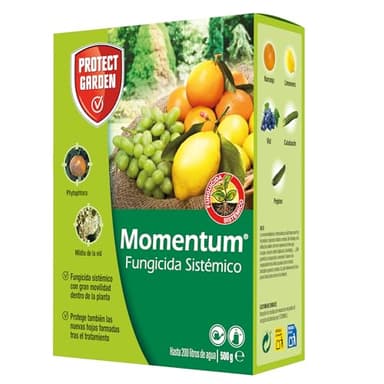 Protect Garden Fungicida sistémico WG, ideal para cítricos, horticolas y vid. Previene y cura las enfermedades fúngicas de la vid, los cítricos y hortícolas.