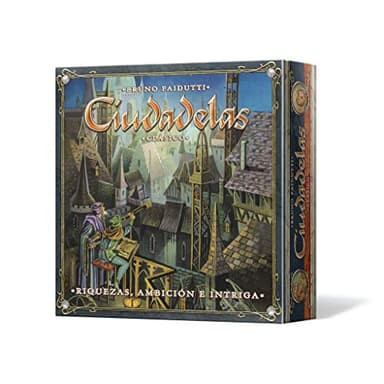 Edge Studio | Ciudadelas Clásico | Juego de Cartas para Grandes Grupos de Amigos | Estrategia | A Partir de 10 Años | De 2 a 7 Jugadores | 45 Minutos por Partida | Español